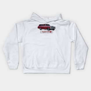 1963 Chevrolet Nova II Station Wagon Kids Hoodie